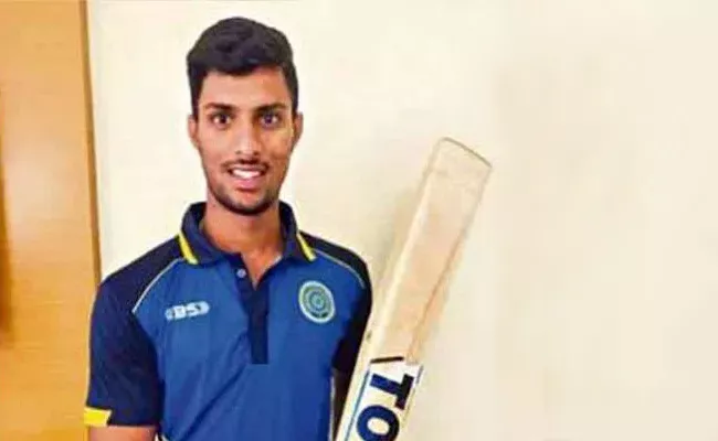 Tilak varma hits century in syed mushtaq ali trophy - Sakshi