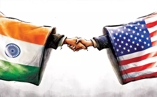 Trade with America India Pushed Back China - Sakshi