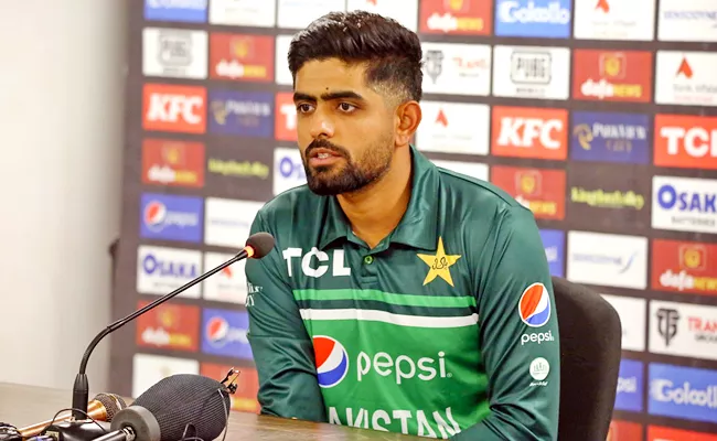 Babar Azam and Hashmatullah Shahidi react to PAKs loss to AFG - Sakshi