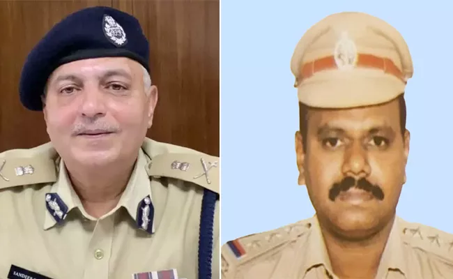 Hyderabad CP Sandeep Take Charge Against Borabanda CI - Sakshi