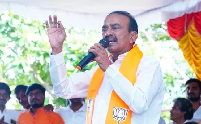 BJP MLA Etela Rajender Emotional Comments Over Gajwel - Sakshi