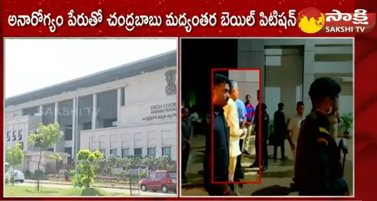 Chandrababu Special Midterm Bail Petition 