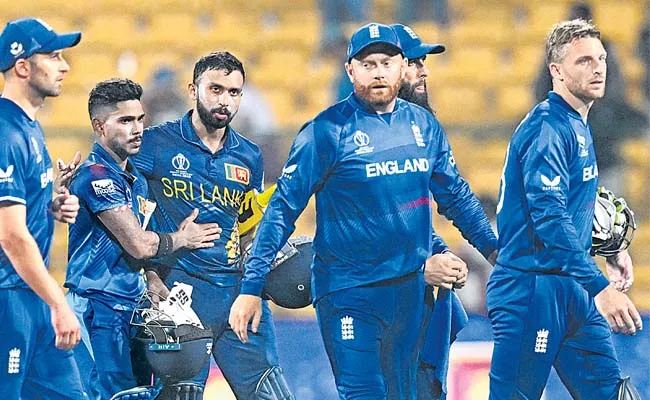 England lost on Sri Lanka by 8 wickets - Sakshi