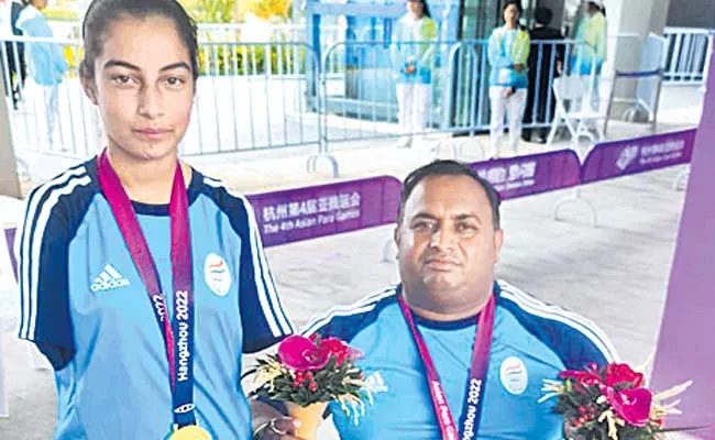 Most medals in Asian Para Games - Sakshi