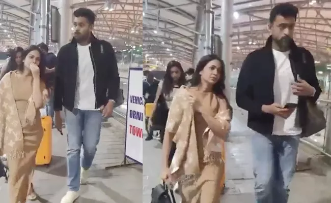 Varun Tej Lavanya Tripathi Flight Off To Wedding In Tuscany For Italy - Sakshi