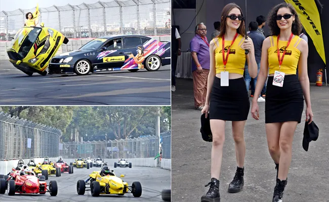 Indian Racing League In Hyderabad - Sakshi