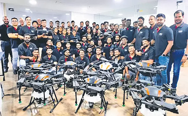 Marut Drones opens its corporate office in Hyderabad - Sakshi