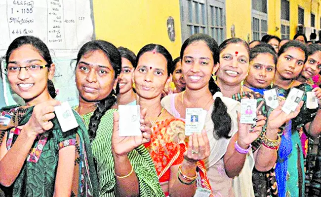 Andhra Pradesh has a majority of female voters - Sakshi