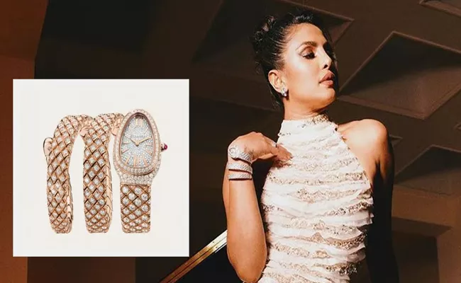 Priyanka Chopra Wears RS 1.5 Crore Watch At Jio MAMI Mumbai Film Festival - Sakshi