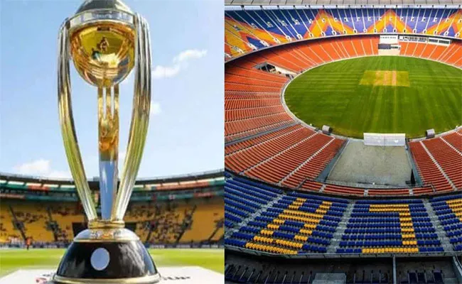 More Than 40000 Women May Attend For World Cup 2023 Opening Match At Narendra Modi Stadium - Sakshi