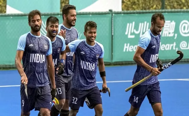 India mens team thrash Bangladesh, enters semi final - Sakshi