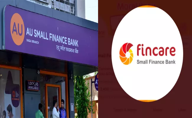 Fincare SFB To Merge With AU Small Finance Bank Details - Sakshi