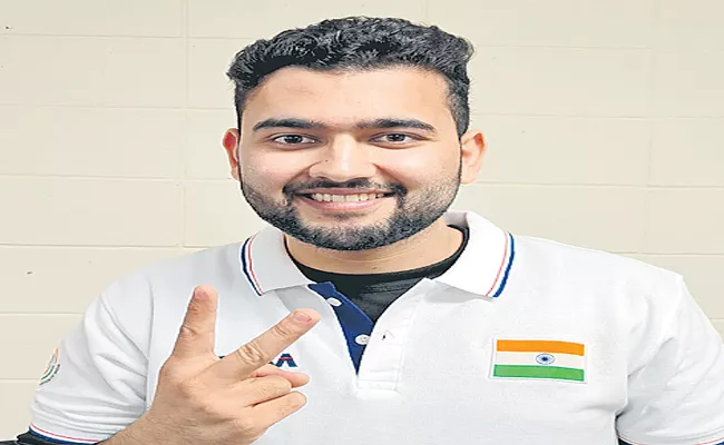 Asian Shooting Championships 2023: Anish Bhanwala wins bronze and Olympic quota - Sakshi