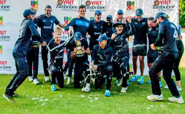 Namibia Stuns Zimbabwe By Winning 5 Match T20 Series - Sakshi