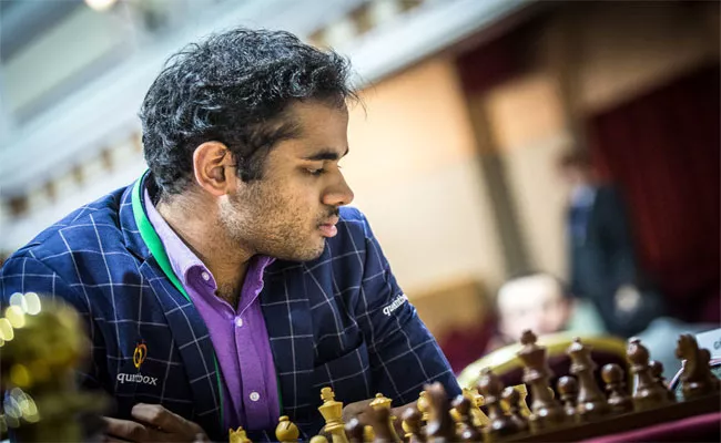 FIDE Grand Swiss: Arjun Downs Jumabayev To Be In Joint Lead - Sakshi