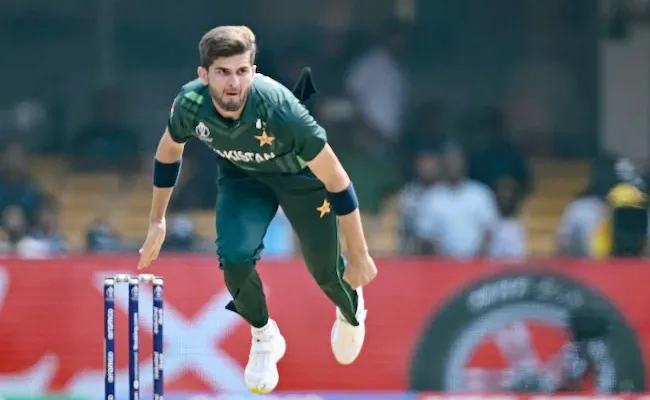 WC 2023: Shaheen Afridi Becomes Fastest Pakistan Bowler Reach 100 ODI Wickets - Sakshi