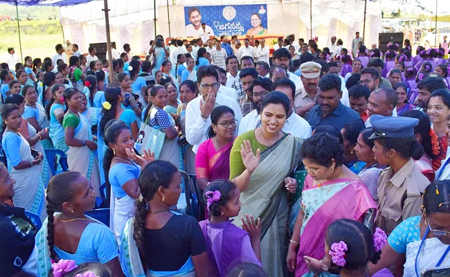 Minister Vidadala Rajini Visit To Alluri Sitaramaraju District - Sakshi