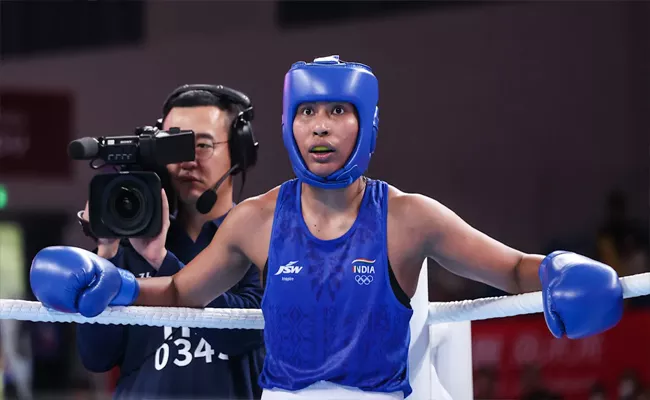 Lovlina advances into womens boxing 75kg final - Sakshi