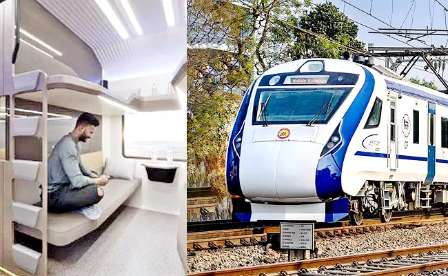 New Vande Bharat Trains With Sleeper Coaches: See Pics - Sakshi