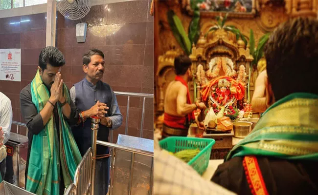 Ram Charan Completes Ayyappa Deeksha At Siddhivinayak Temple In Mumbai - Sakshi