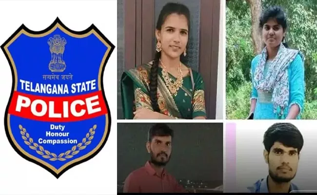 Four Persons Selected From Same Family In Telangana Constable Results - Sakshi