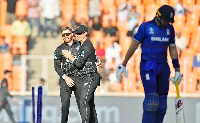 CWC 2023, ENG VS NZ: Joe Root Clean Bowled In Glenn Phillips Bowling While Trying Reverse Sweep - Sakshi