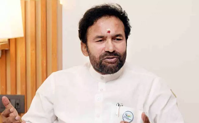 Kishan Reddy Satires On Kalvakuntla Family Deserve Nobel or Oscar - Sakshi