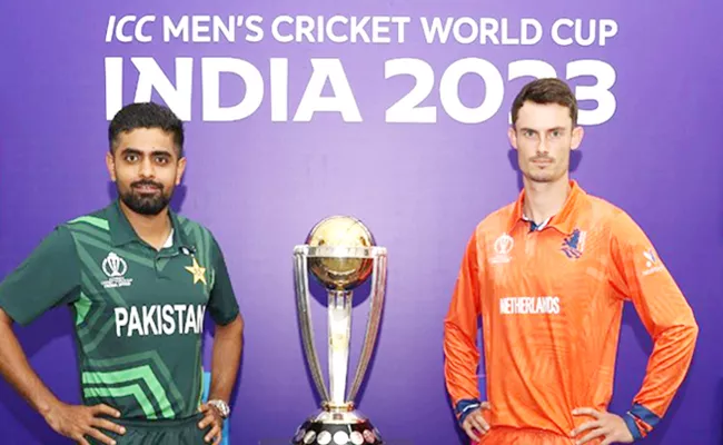 CWC 2023 2nd Match Pakistan vs Netherlands Updates Highlights - Sakshi