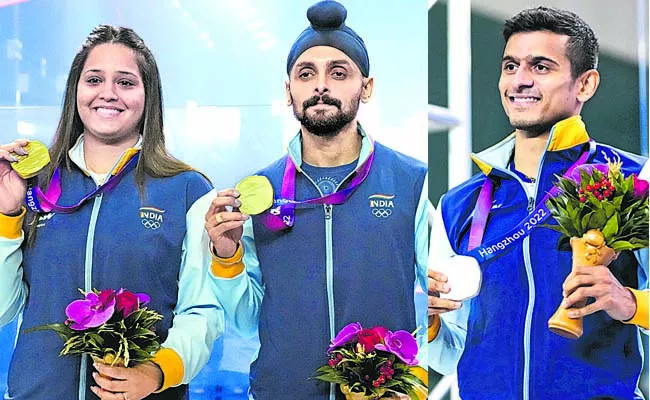 Fifth consecutive Asian Games medal - Sakshi