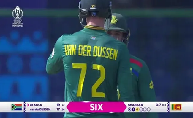 CWC 2023: Dussen And De Kock Smashes Centuries Vs Sri Lanka - Sakshi