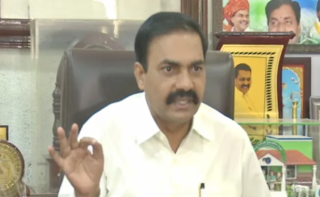 Minister Kakani Govardhan Reddy Comments On Chandrababu - Sakshi