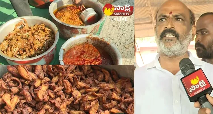 Food Items In YSRCP Representatives Meeting At Vijayawada