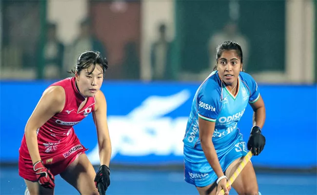 Womens Asian Champions Trophy 2023: India defeats Japan, Remains Unbeaten - Sakshi