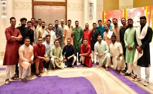 Team India Diwali Celebration 2023 Video Goes Viral - Sakshi