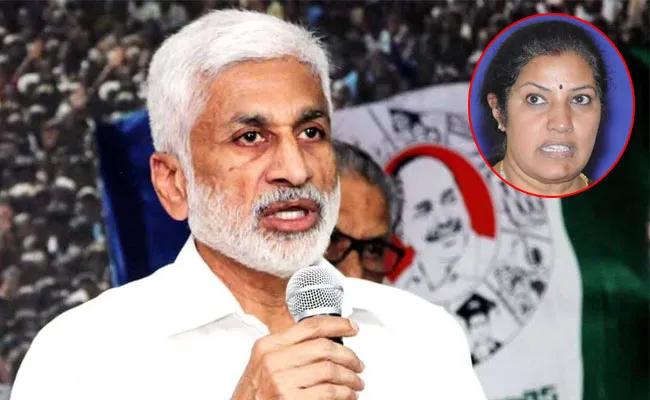 Ysrcp Mp Vijaya Sai Reddy Fires On Purandeswari - Sakshi