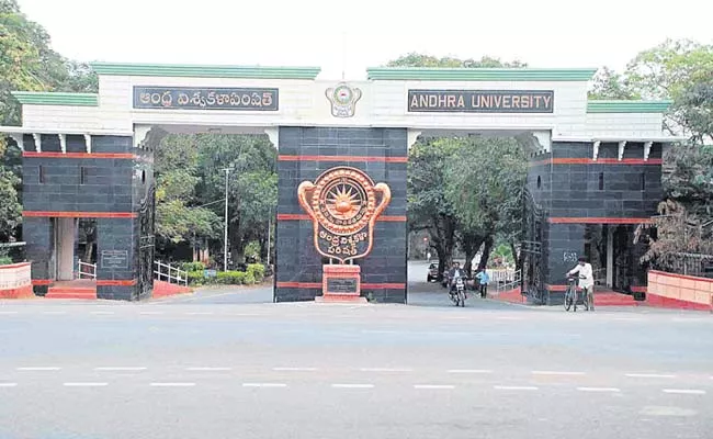 A double plus grade for the first time for Andhra University - Sakshi