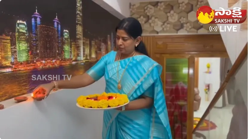 Diwali Celebrations In Home Minister Taneti Vanitha House