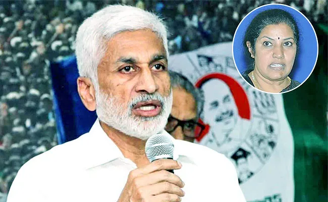 Ysrcp Mp Vijayasai Reddy Tweet On Purandeswari - Sakshi