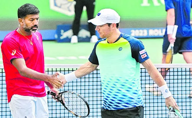 The Bopanna duo started with a defeat - Sakshi