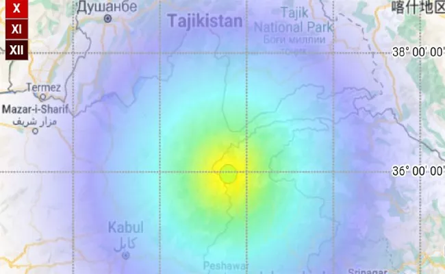 Pakistan Earthquake Intensity was 5 2 - Sakshi