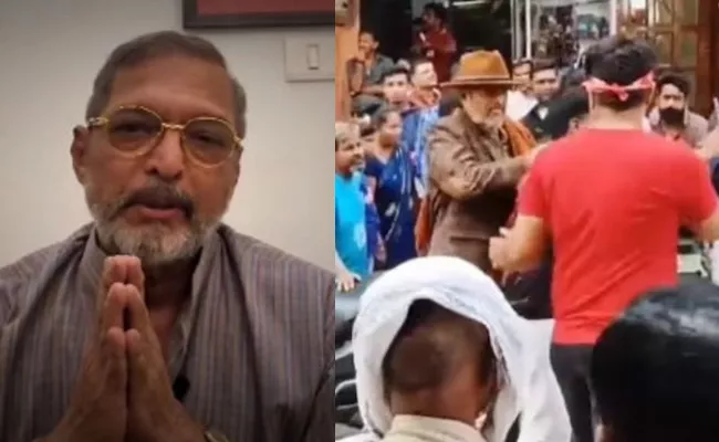 Nana Patekar Says Apologize To Selfie Boy - Sakshi