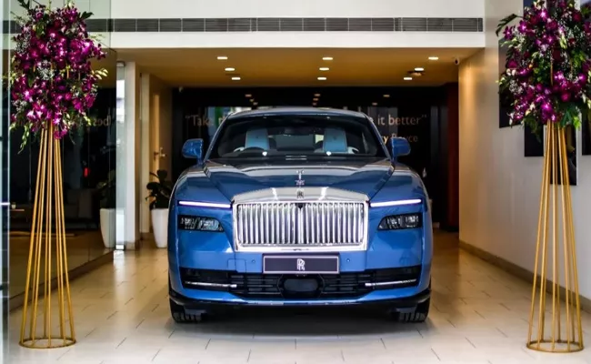 Indian First Rolls Royce Spectre Delivery Details - Sakshi