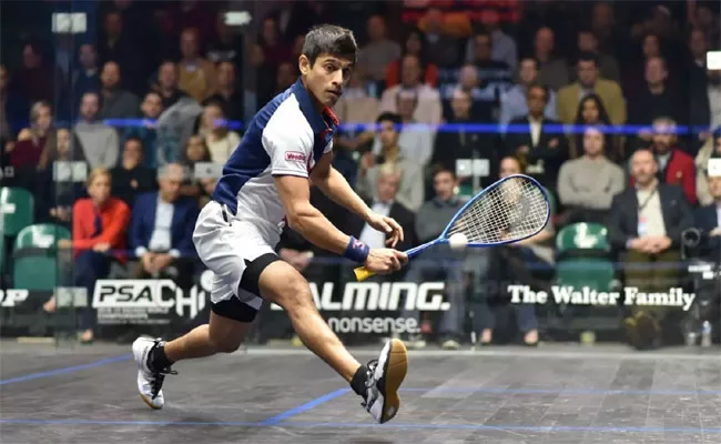 Singapore Squash Open: Saurav Ghosal, Ramit Tandon Knocked Out - Sakshi