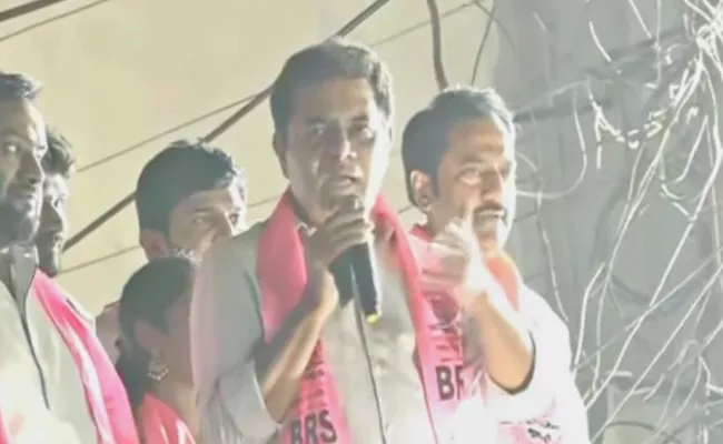 Ktr comments at jubileehills road show on ajharuddin - Sakshi