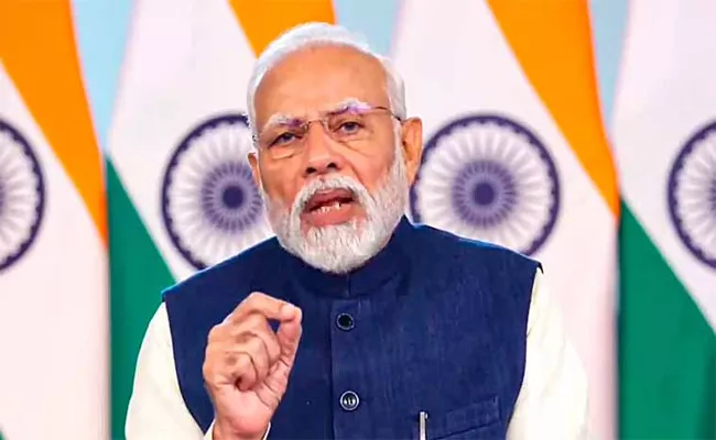 PM Modi Condemns Death Of Civilians In Israel-Hamas War Calls For Dialogue - Sakshi