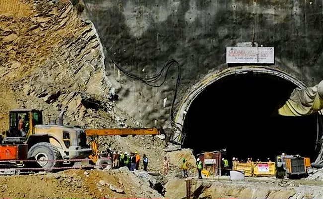 Rescue operations stalled in uttarakhand tunnel collapse incident - Sakshi