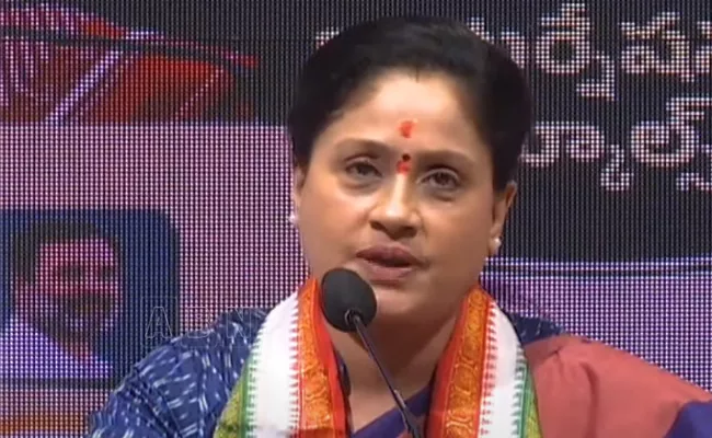 Vijayashanthi Comments On BJP And KCR After Joins Congress - Sakshi