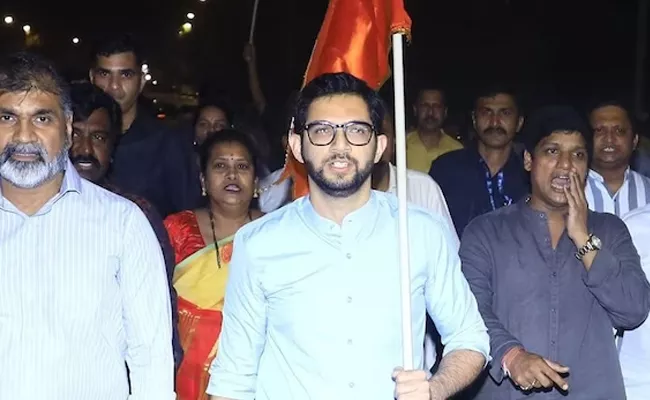 Case Against Aaditya Thackeray For Inaugurating Bridge  - Sakshi