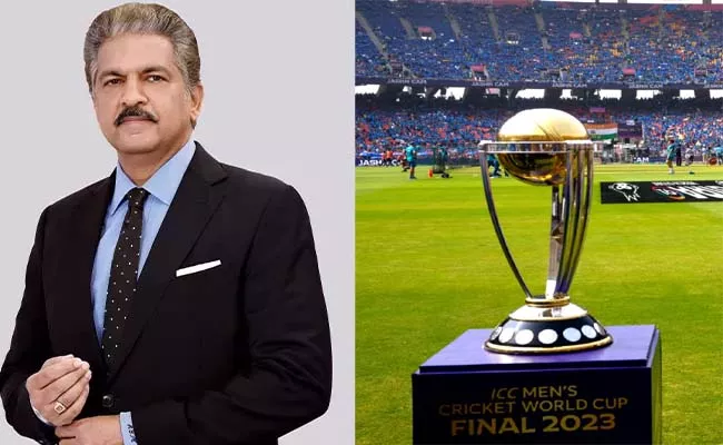 Anand Mahindra Is Not Watching India vs Australia World Cup Final Match Tweet Viral - Sakshi