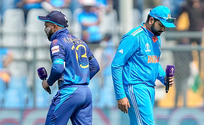 CWC 2023 IND VS SL: Sri Lanka Won The Toss And Choose To Bowl - Sakshi